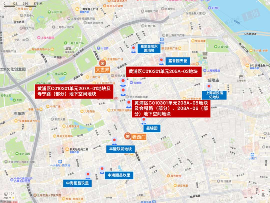 永业集团194亿元摘得黄浦新天地旁3幅宅地，平均楼面价8.46万/平-第2张图片-便民百事通网