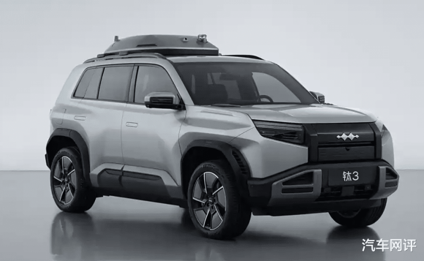 首款车钛3官图发布！定位中型SUV，预计2025年上半年上市-第1张图片-便民百事通网