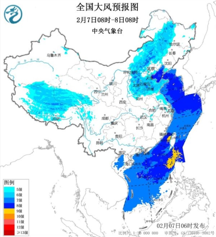 寒潮将继续影响江淮江南等地 北方地区风力不减-第2张图片-便民百事通网