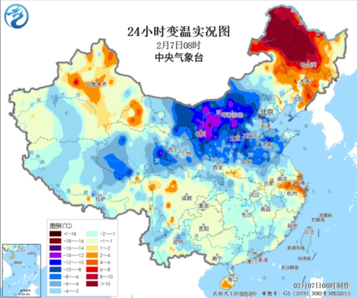 寒潮将继续影响江淮江南等地 北方地区风力不减-第1张图片-便民百事通网