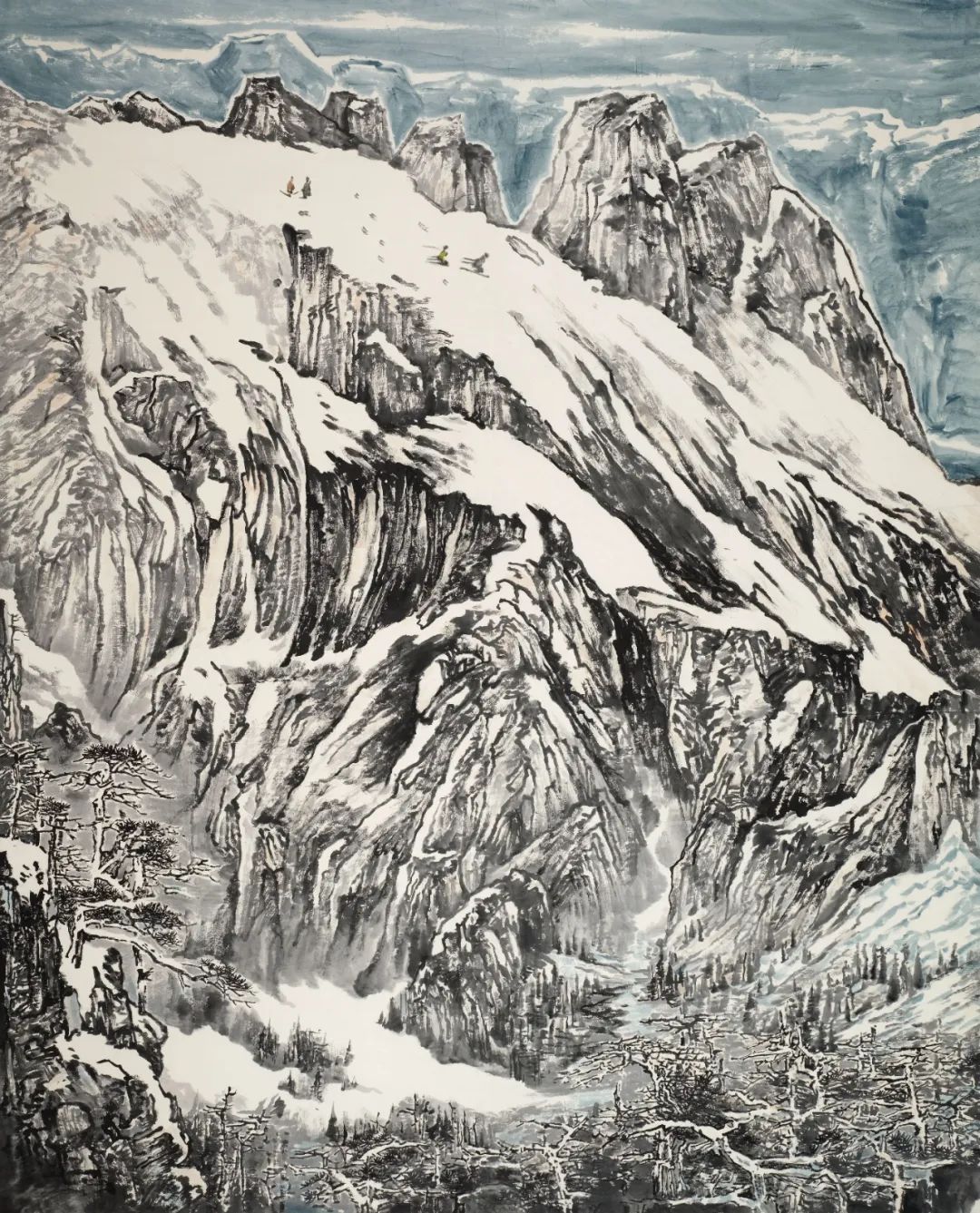展讯｜“松风无尽”——谭长德山水画展在中国美术馆开幕-第8张图片-便民百事通网